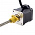 CN On Sale - NEMA 17 External Acme Linear Stepper Motor 2.5A 48mm Stack Screw Lead 25.4mm(1") Lead Length 150mm