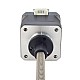 Nema 17 External 34mm Stack 0.4A Lead 8mm(0.31496) Length 200mm - 17LE13-0404E-200G | StepperOnline AU