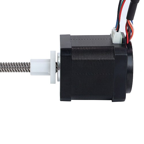 NEMA 17 External Trapezoidal Linear Stepper Motor 1.68A 48mm Stack w/ Magnetic Encoder 1000PPR(4000CPR) - 17LS19-1684E-200G-AR4 | StepperOnline AU