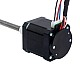 NEMA 17 External Trapezoidal Linear Stepper Motor 1.68A 48mm Stack w/ Magnetic Encoder 1000PPR(4000CPR) - 17LS19-1684E-200G-AR4 | StepperOnline AU
