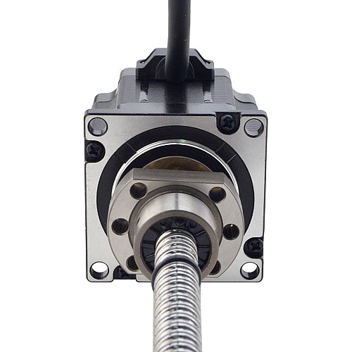 NEMA 23 External Ball Screw Linear Stepper Motor 3.0A 56mm Stack Screw Lead 5mm(0.1969) Lead Length 200mm - 23E22S3004BVL5-200RS | StepperOnline AU