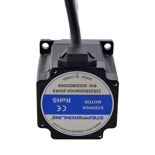 NEMA 23 External Acme Linear Stepper Motor 3.0A 56mm Stack Screw Lead 5.08mm(0.2) Lead Length 200mm - 23E22S3004HG5-200RS | StepperOnline AU