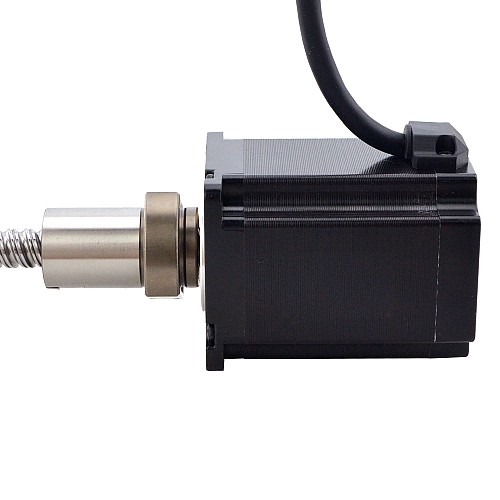 NEMA 23 External Ball Screw Linear Stepper Motor 4.0A 75mm Stack Screw Lead 10mm(0.3937) Lead Length 200mm - 23E30S4004B1L5-200RS | StepperOnline AU