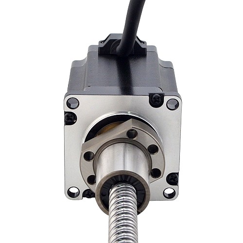 NEMA 23 External Ball Screw Linear Stepper Motor 4.0A 75mm Stack Screw Lead 10mm(0.3937) Lead Length 200mm - 23E30S4004B1L5-200RS | StepperOnline AU