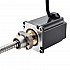 NEMA 23 External Ball Screw Linear Stepper Motor 4.0A 75mm Stack Screw Lead 5mm(0.1969") Lead Length 200mm