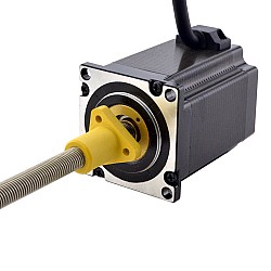 CN On Sale - NEMA 23 External Acme Linear Stepper Motor 4.0A 76mm Stack Screw Lead 5.08mm(0.2") Lead Length 200mm