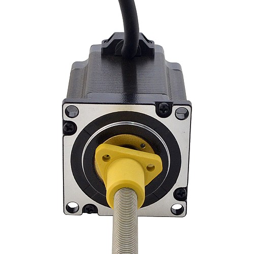 NEMA 23 External Acme Linear Stepper Motor 4.0A 76mm Stack Screw Lead 5.08mm(0.2) Lead Length 200mm - 23E30S4004HG5-200RS | StepperOnline AU