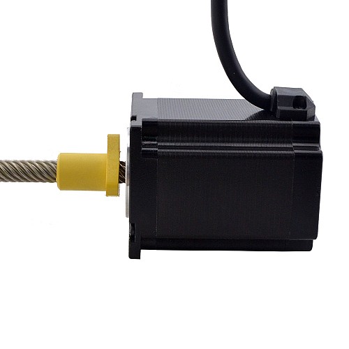 NEMA 23 External Acme Linear Stepper Motor 4.0A 76mm Stack Screw Lead 25.4mm(1) Lead Length 200mm - 23E30S4004YG5-200RS | StepperOnline AU