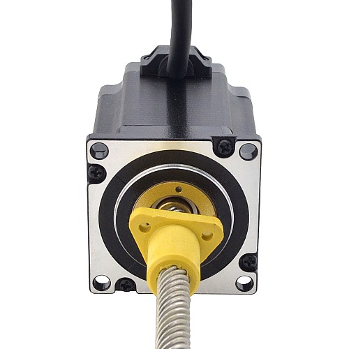 NEMA 23 External Acme Linear Stepper Motor 4.0A 76mm Stack Screw Lead 25.4mm(1) Lead Length 200mm - 23E30S4004YG5-200RS | StepperOnline AU