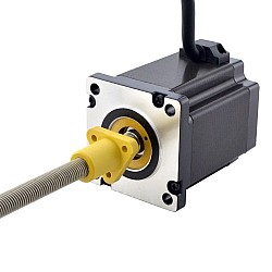 NEMA 24 External Acme Linear Stepper Motor 5.0A 75mm Stack Screw Lead 5.08mm(0.2") Lead Length 200mm