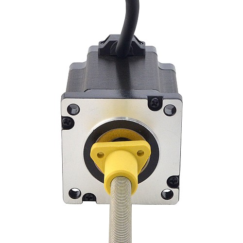 NEMA 24 External Acme Linear Stepper Motor 5.0A 75mm Stack Screw Lead 5.08mm(0.2) Lead Length 200mm - 24E30S5004HG5-200RS | StepperOnline AU