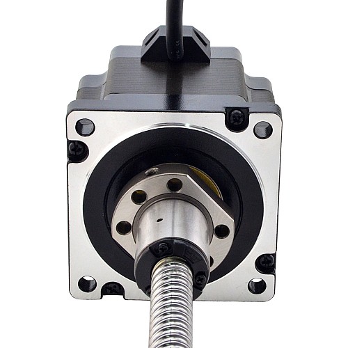 NEMA 34 External Ball Screw Linear Stepper Motor 4.5Nm(637.25oz.in) 5.5A 76mm Stack Screw Lead 10mm(0.3937) Lead Length 200mm - 34E30S5504B1Q5-200RS | StepperOnline AU
