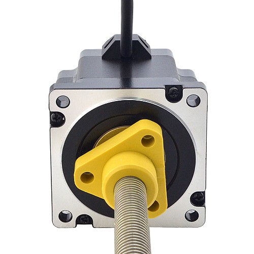 NEMA 34 External Acme Linear Stepper Motor 5.5A 76mm Stack Screw Lead 2.54mm(0.1) Lead Length 200mm - 34E30S5504GK5-200RS | StepperOnline AU