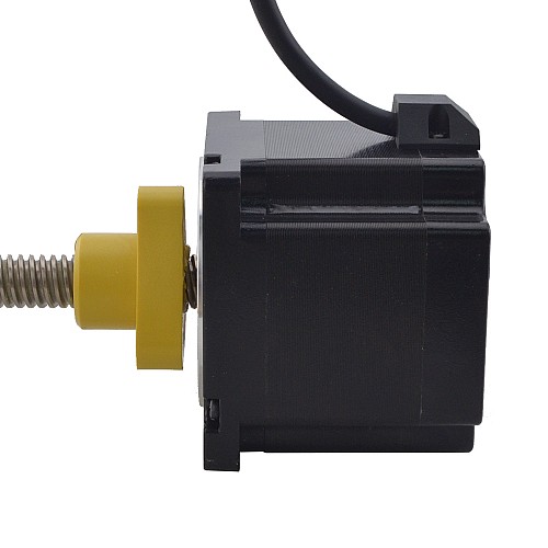 NEMA 34 External Acme Linear Stepper Motor 5.5A 76mm Stack Screw Lead 6.35mm(0.25) Lead Length 200mm - 34E30S5504RK5-200RS | StepperOnline AU