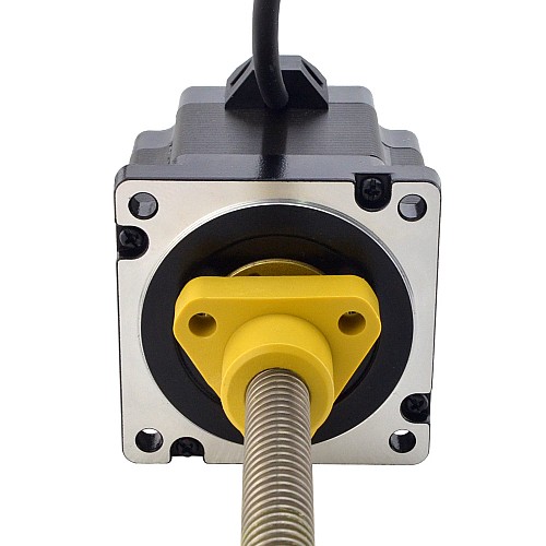 NEMA 34 External Acme Linear Stepper Motor 5.5A 76mm Stack Screw Lead 6.35mm(0.25) Lead Length 200mm - 34E30S5504RK5-200RS | StepperOnline AU