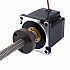 NEMA 34 External Acme Linear Stepper Motor 5.5A 76mm Stack Screw Lead 6.35mm(0.25") Lead Length 250mm