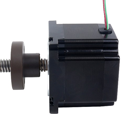 NEMA 34 External Acme Linear Stepper Motor 5.5A 76mm Stack Screw Lead 6.35mm(0.25) Lead Length 250mm - 34E31S5504RK5-250RS | StepperOnline AU