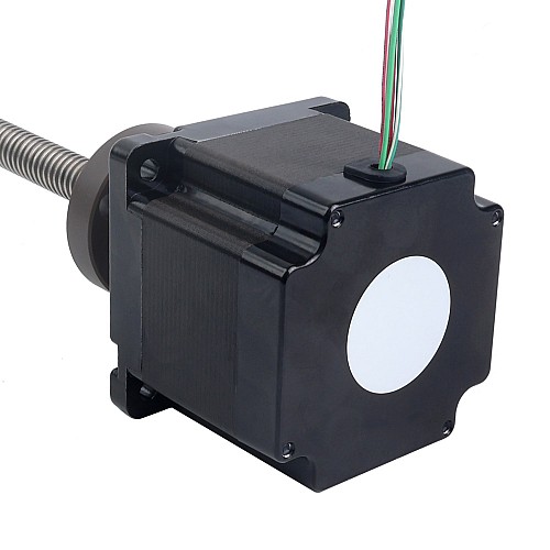 NEMA 34 External Acme Linear Stepper Motor 5.5A 76mm Stack Screw Lead 6.35mm(0.25) Lead Length 250mm - 34E31S5504RK5-250RS | StepperOnline AU