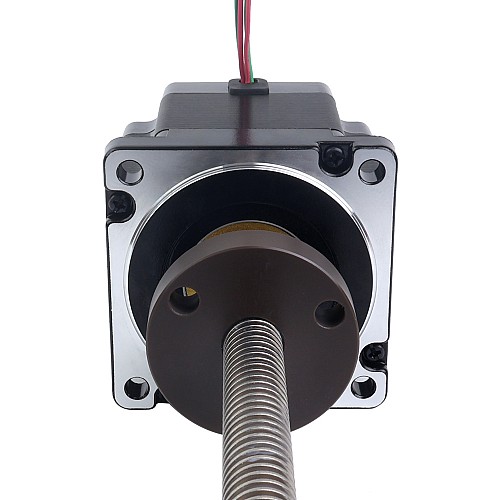 NEMA 34 External Acme Linear Stepper Motor 5.5A 76mm Stack Screw Lead 6.35mm(0.25) Lead Length 250mm - 34E31S5504RK5-250RS | StepperOnline AU