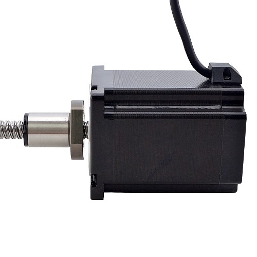 NEMA 34 External Ball Screw Linear Stepper Motor 8Nm(1132.90oz.in) 6.0A 114mm Stack Screw Lead 10mm(0.3937) Lead Length 200mm - 34E45S6004B1Q5-200RS | StepperOnline AU