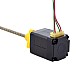 NEMA 8 External Trapezoidal Linear Stepper Motor 0.5A 30mm Stack Screw Lead 2mm(0.07874) Lead Length 100mm - 8E11S0504AC5-100RS | StepperOnline AU