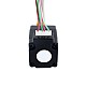 NEMA 8 External Trapezoidal Linear Stepper Motor 0.5A 28.2mm Stack Screw Lead 1mm(0.03937) Lead Length 100mm - 8E11S0504SC5-100RS | StepperOnline AU