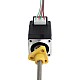NEMA 8 External Trapezoidal Linear Stepper Motor 0.5A 28.2mm Stack Screw Lead 1mm(0.03937) Lead Length 100mm - 8E11S0504SC5-100RS | StepperOnline AU