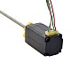 NEMA 8 External Trapezoidal Linear Stepper Motor 0.5A 38.2mm Stack Screw Lead 2mm(0.07874) Lead Length 100mm - 8E15S0504AC5-100RS | StepperOnline AU