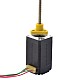 NEMA 8 External Trapezoidal Linear Stepper Motor 0.5A 38.2mm Stack Screw Lead 2mm(0.07874) Lead Length 100mm - 8E15S0504AC5-100RS | StepperOnline AU