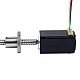 NEMA 8 External Ball Screw Linear Stepper Motor 0.5A 38.2mm Stack Screw Lead 2mm(0.07874) Lead Length 150mm - 8E15S0504BAM5-150RS | StepperOnline AU