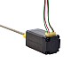 NEMA 8 External Trapezoidal Linear Stepper Motor 0.5A 38.2mm StackScrew Lead 4mm(0.1575) Lead Length 100mm - 8E15S0504DC5-100RS | StepperOnline AU
