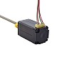 NEMA 8 External Trapezoidal Linear Stepper Motor 0.5A 38.2mm Stack Screw Lead 1mm(0.03937) Lead Length 100mm - 8E15S0504SC5-100RS | StepperOnline AU