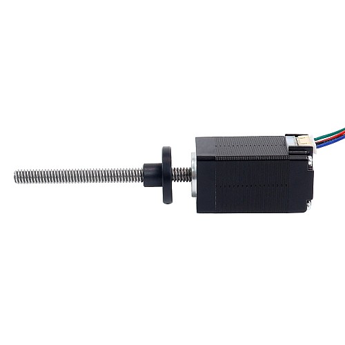 Nema 8 External Trapezoidal Linear Stepper Motor 0.6A 38mm Stack Screw Lead 2mm(0.07874) Lead Length 60mm - 8E15S0604AA2-060RS | StepperOnline AU