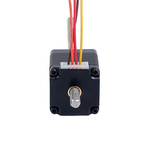 Nema 11 Non-captive 34mm Stack 0.75A Lead 4.877mm(0.192") Length 150mm - 11N13S0754QE4-150RS | StepperOnline AU