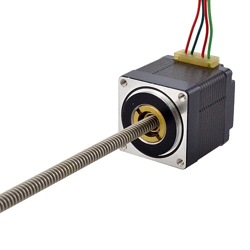NEMA 11 Non-Captive Acme Linear Stepper Motor 1.0A 32.2mm Stack Screw Lead 2.54mm(0.1) Lead Length 200mm - 11N13S1004GD5-200RS | StepperOnline AU