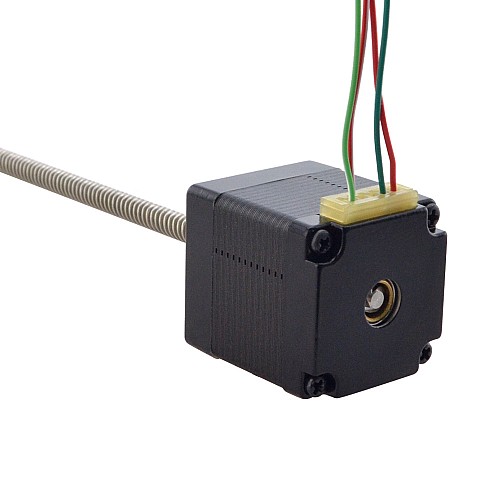 NEMA 11 Non-Captive Acme Linear Stepper Motor 1.0A 32.2mm Stack Screw Lead 5.08mm(0.2) Lead Length 200mm - 11N13S1004HD5-200RS | StepperOnline AU