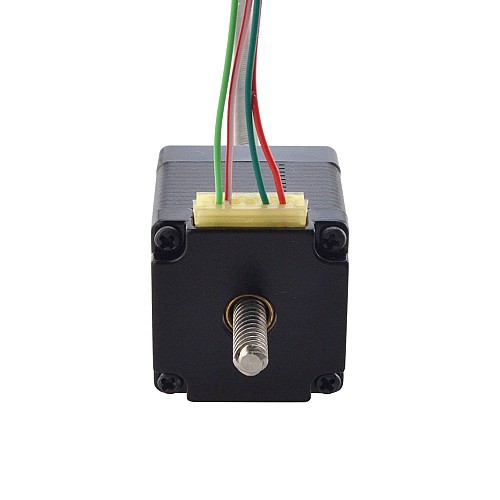 NEMA 11 Non-Captive Acme Linear Stepper Motor 1.0A 32.2mm Stack Screw Lead 5.08mm(0.2) Lead Length 200mm - 11N13S1004HD5-200RS | StepperOnline AU