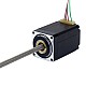 NEMA 11 Non-Captive Acme Linear Stepper Motor 1.0A 46mm Stack Screw Lead 0.635mm(0.025) Lead Length 250mm - 11N18S1004ED5-250RS | StepperOnline AU