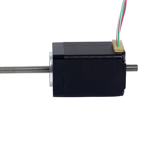 NEMA 11 Non-Captive Acme Linear Stepper Motor 1.0A 46mm Stack Screw Lead 0.635mm(0.025) Lead Length 250mm - 11N18S1004ED5-250RS | StepperOnline AU