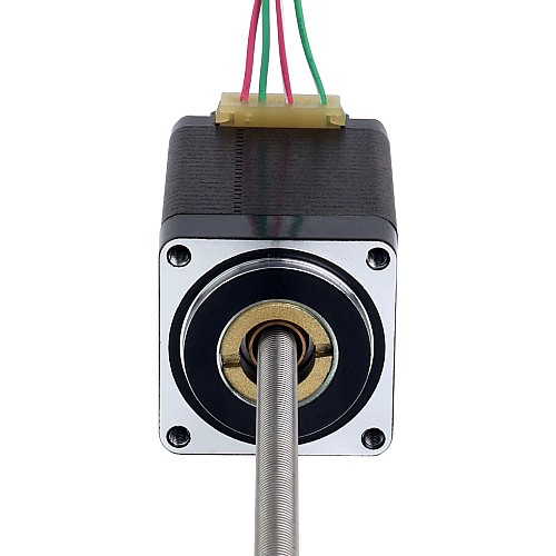 NEMA 11 Non-Captive Acme Linear Stepper Motor 1.0A 46mm Stack Screw Lead 0.635mm(0.025) Lead Length 250mm - 11N18S1004ED5-250RS | StepperOnline AU