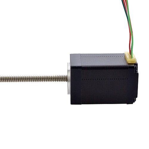 NEMA 11 Non-Captive Acme Linear Stepper Motor 1.0A 46mm Stack Screw Lead 2.54mm(0.1) Lead Length 200mm - 11N18S1004GD5-200RS | StepperOnline AU