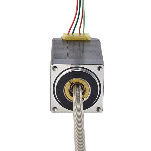 NEMA 11 Non-Captive Acme Linear Stepper Motor 1.0A 46mm Stack Screw Lead 2.54mm(0.1) Lead Length 200mm - 11N18S1004GD5-200RS | StepperOnline AU
