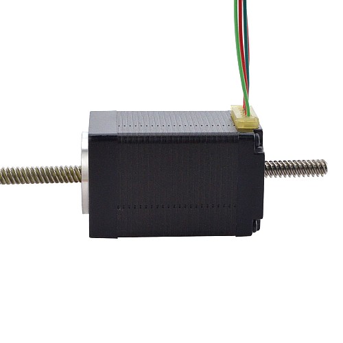 NEMA 11 Non-Captive Acme Linear Stepper Motor 1.0A 46mm Stack Screw Lead 5.08mm(0.2) Lead Length 200mm - 11N18S1004HD5-200RS | StepperOnline AU
