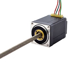CN On Sale - NEMA 11 Non-Captive Acme Linear Stepper Motor 1.0A 46mm Stack Screw Lead 5.08mm(0.2") Lead Length 200mm