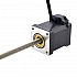 CN On Sale - NEMA 14 Non-Captive Acme Linear Stepper Motor 1.5A 47mm Stack Screw Lead 6.35mm(0.25") Lead Length 200mm