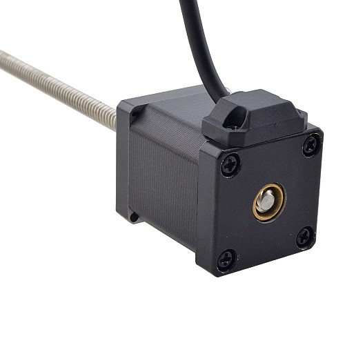 NEMA 14 Non-Captive Acme Linear Stepper Motor 1.5A 47mm Stack Screw Lead 6.35mm(0.25) Lead Length 200mm - 14N19S1504RF5-200RS | StepperOnline AU