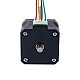 Nema 17 Non-captive 34mm Stack 0.4A Lead 2mm(0.07874) Length 150mm - 17N13S0404AF4-150RS | StepperOnline AU