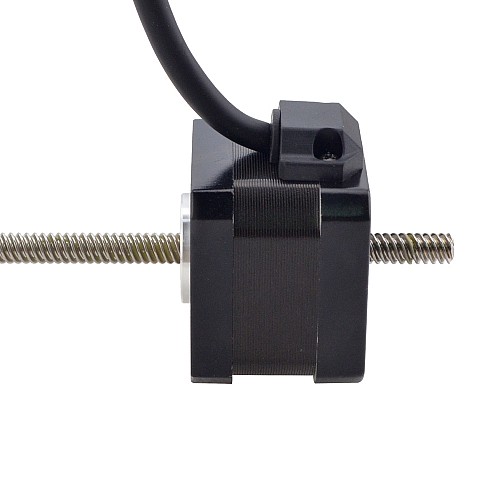 NEMA 17 Non-Captive Acme Linear Stepper Motor 1.5A 34mm Stack Screw Lead 6.35mm(0.25) Lead Length 200mm - 17N13S1504RF5-200RS | StepperOnline AU