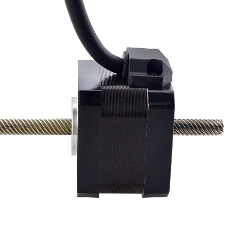 NEMA 17 Non-Captive Acme Linear Stepper Motor 1.5A 34mm Stack Screw Lead 12.7mm(0.5) Lead Length 200mm - 17N13S1504WF5-200RS | StepperOnline AU