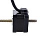 NEMA 17 Non-Captive Acme Linear Stepper Motor 1.5A 34mm Stack Screw Lead 12.7mm(0.5) Lead Length 200mm - 17N13S1504WF5-200RS | StepperOnline AU